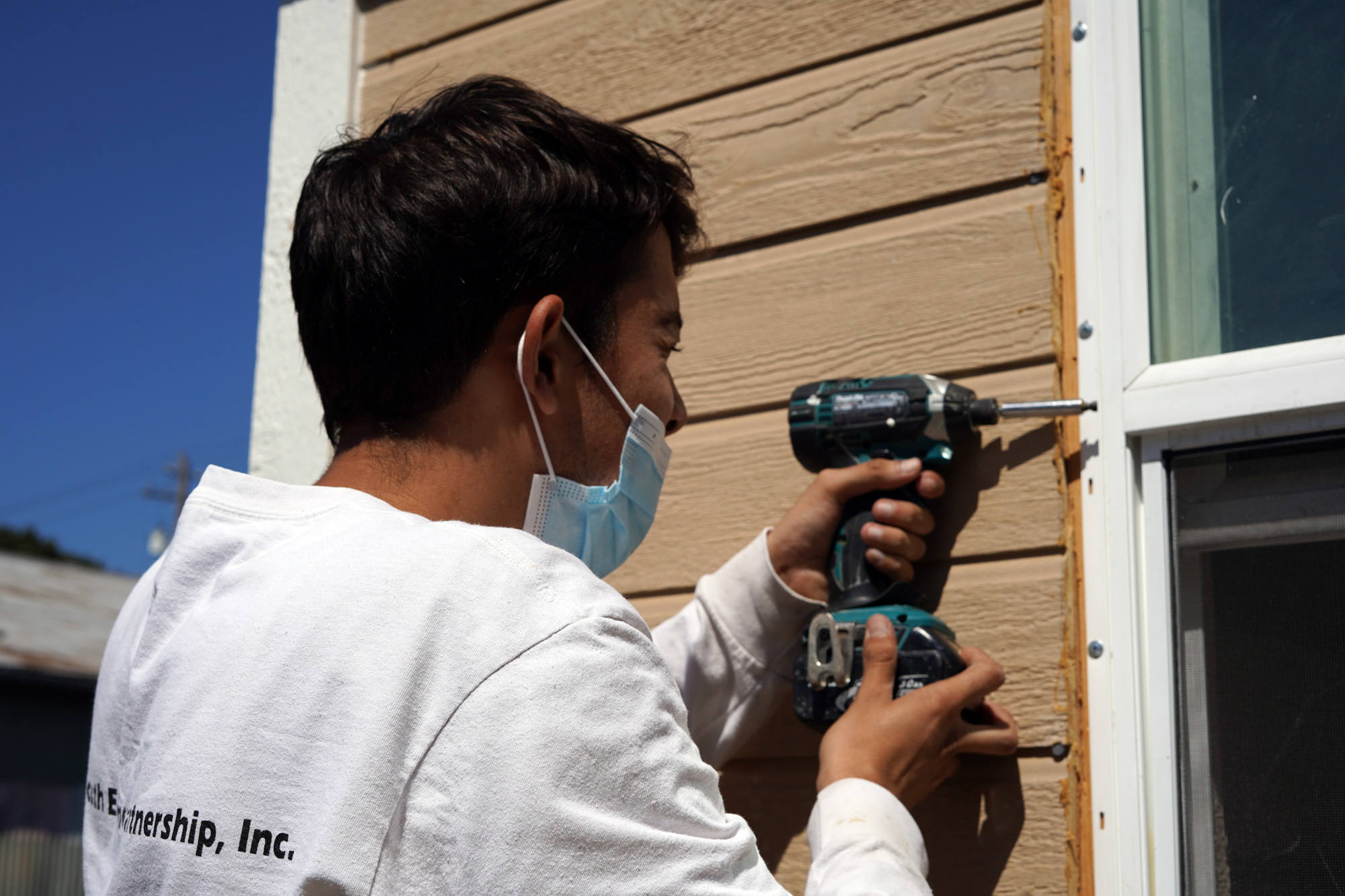 Tiny Home Construction Drilling