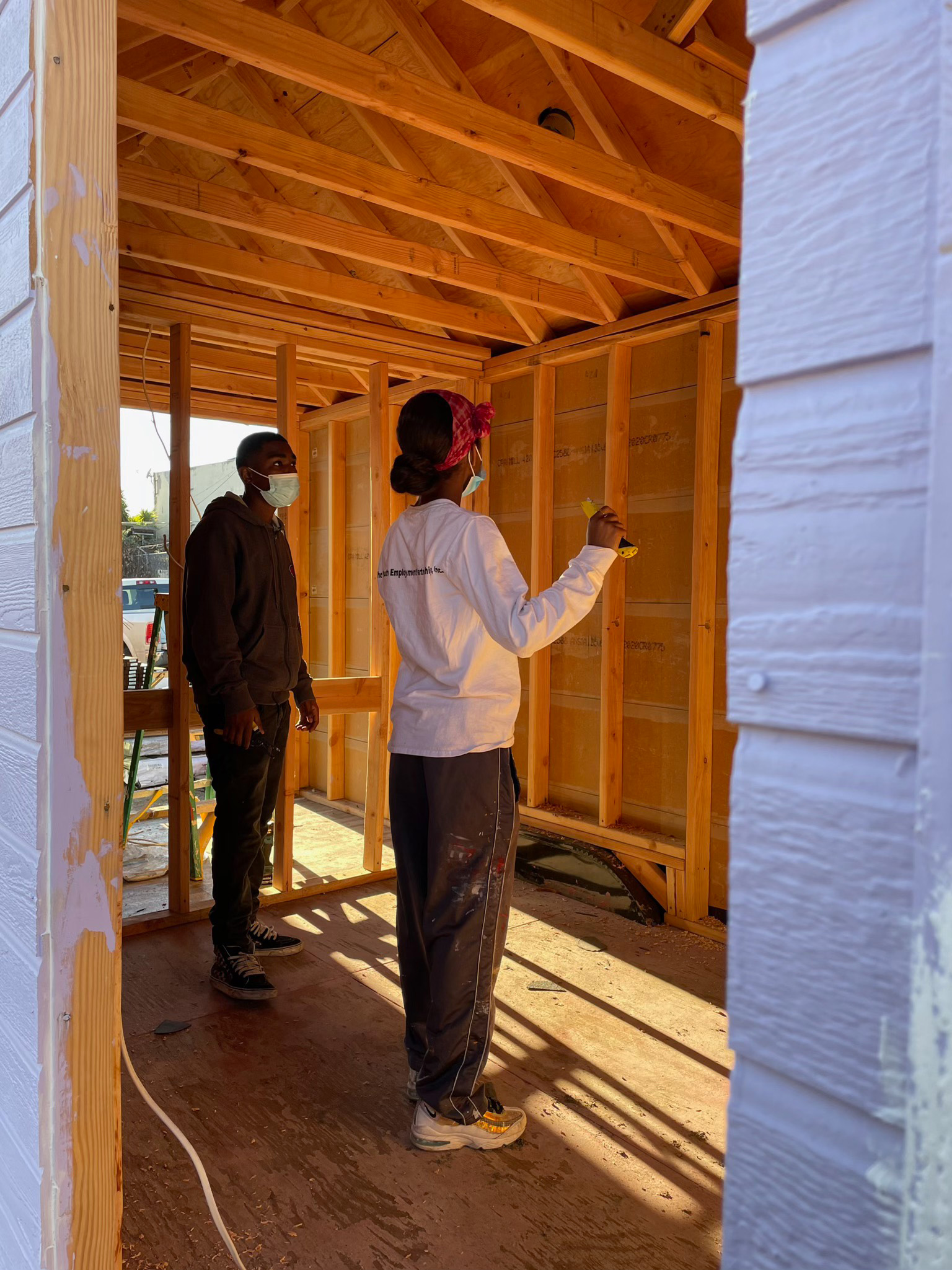 Tiny Home Construction Framing