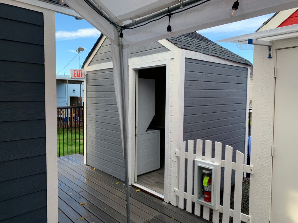 Tiny Home Outside