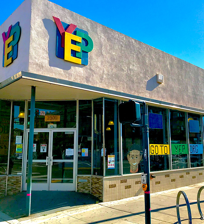 Front of YEP Building